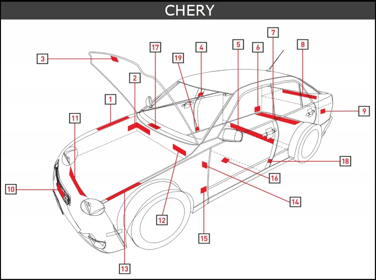 vin код Chery