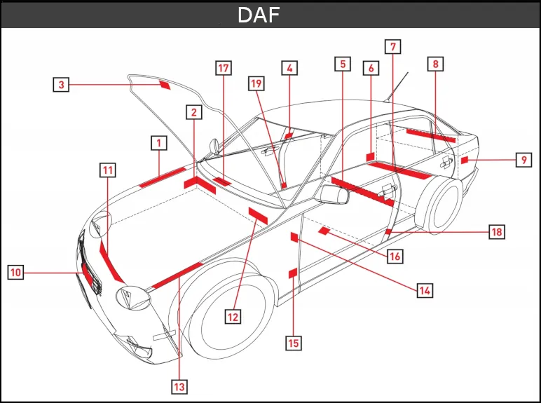 vin код Daf