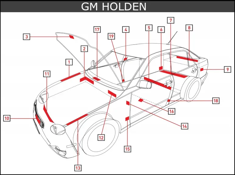 vin код GM Holden