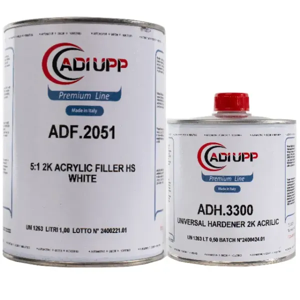 ADI UPP Автомобільний Грунт Білий 2K 5+1 ACRYLIC FILLER HS (комплект 1л + 0,2л) Затверджувач