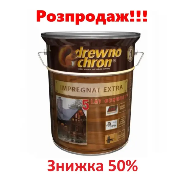 Drewnochron Пропитка Екстра - палісандер 1л