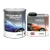 Прозорий напівматовий лак Lechler Macrofan HS 2000 Sat Clearcoat / Затверджувач стандартний Lechler Medium HS Hardener small