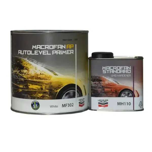 Грунт-наповнювач Lechler Macrofan AP Autolevel Primer білий / Затверджувач стандартний Lechler Macrofan Standard UHS Hardener