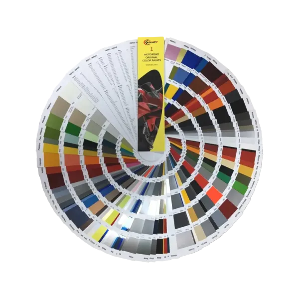 Каталог кольорів для мотоциклів Motorbike Original Color Paints