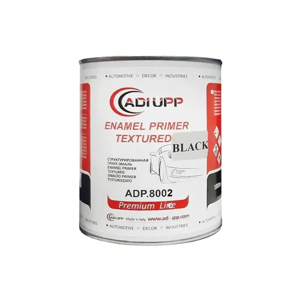 Текстурована грунт-емаль чорна ENAMEL PRIMER TEXTURED (BLACK) 1л