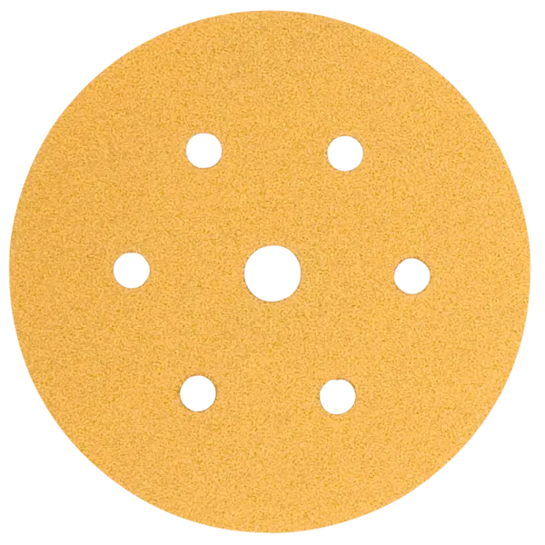 Абразивні диски на липучці Colad Sanding Discs Premium P360 (ø150мм, 7 отв, 100шт)