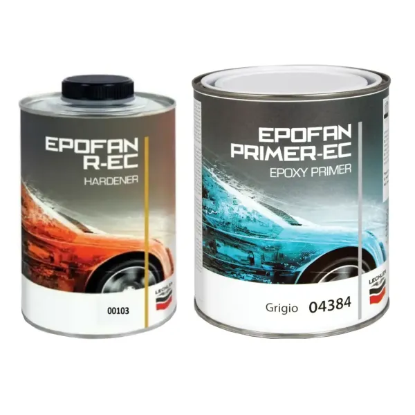 Грунт епоксидний Lechler Epofan Primer-EC Grigio / Затверджувач до епоксидного грунту Lechler Epofan R-EC Hardener