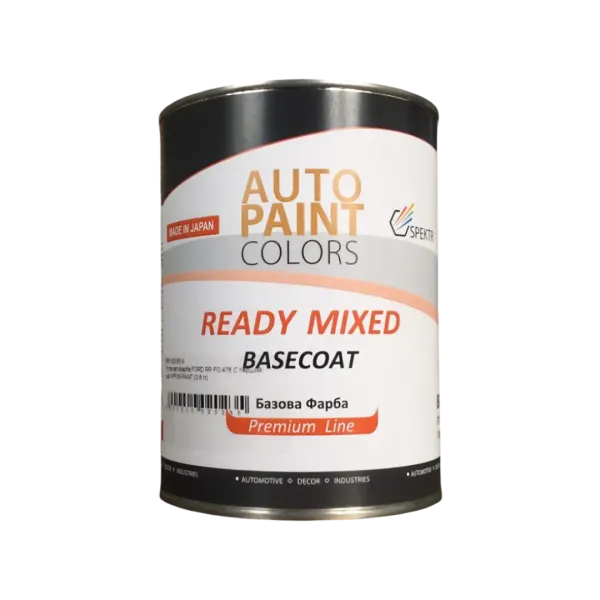 NIPPON PAINT Готова автомобільна базова фарба FORD RR X00L E004 Red Pearl 1 шар (0,8л) JAPAN