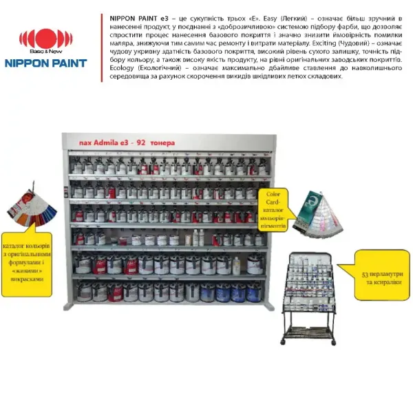 MIX СИСТЕМА NIPPON PAINT eЗ  / JAPAN