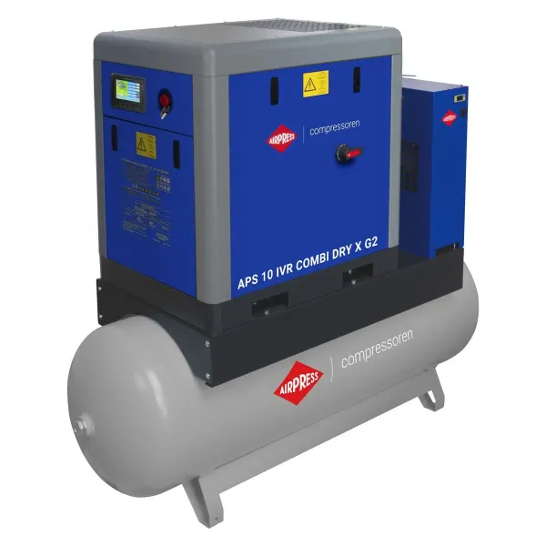 Гвинтовий компресор  APS 10 COMBI DRY X - AIRPRESS