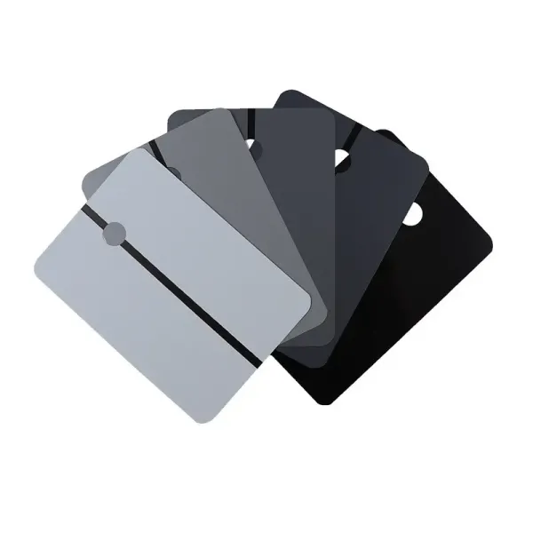 Тест-пластина для нанесення фарби металева Colad Metal Spray Samples (Біла)