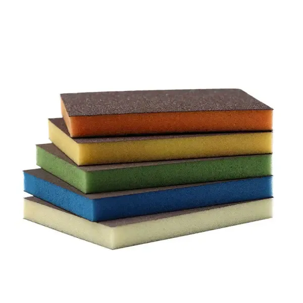 Абразивна двостороння губка помаранчева Colad Foam Sanding Pad (P120-180 - Medium)