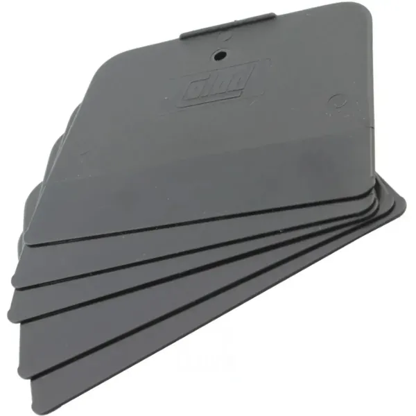 Шпателі пластикові гнучкі для нанесення шпаклівок Colad Plastic Spreaders Super Flexible (5шт)