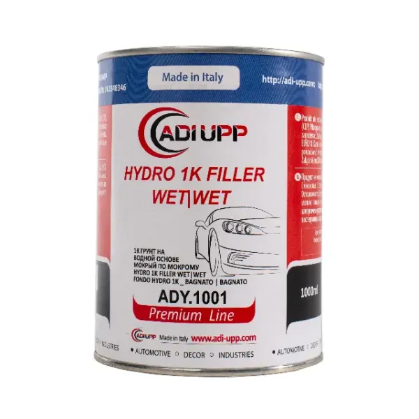 ADI UPP Автомобільний Грунт "мокрим по мокрому" HYDRO 1K FILLER WET ON WET /Однокомпонентний 1л./