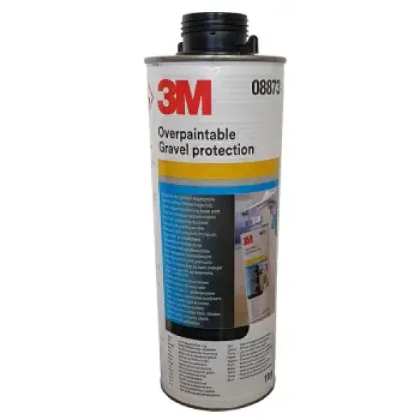 Антигравійне покриття, що фарбується 3M Overpaintable Gravel Protection, чорний 1л