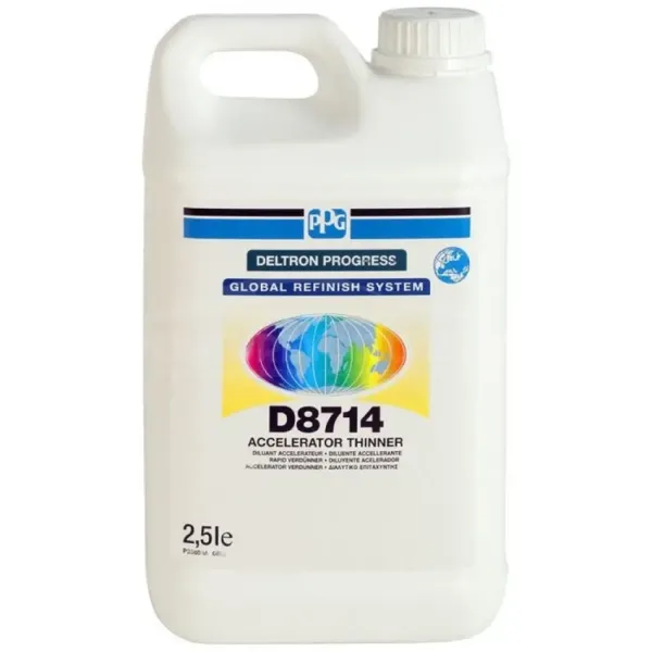 Розріджувач для лаків PPG Deltron D8714 Acceleratot Thinner 2.5л