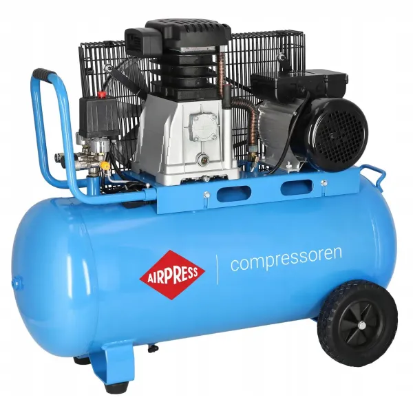 Повітряний компресор Airpress HL 340-90 (поршневий, масляний, ремінний)
