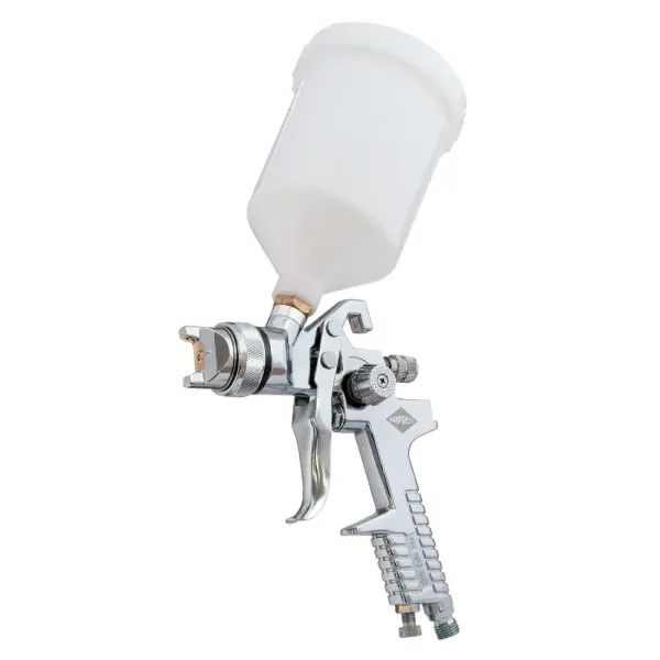 Фарбопульт пневматичний Airpress Mini Paint / 3.5 бар / Дюза 1.4 мм / чашка 600 мл